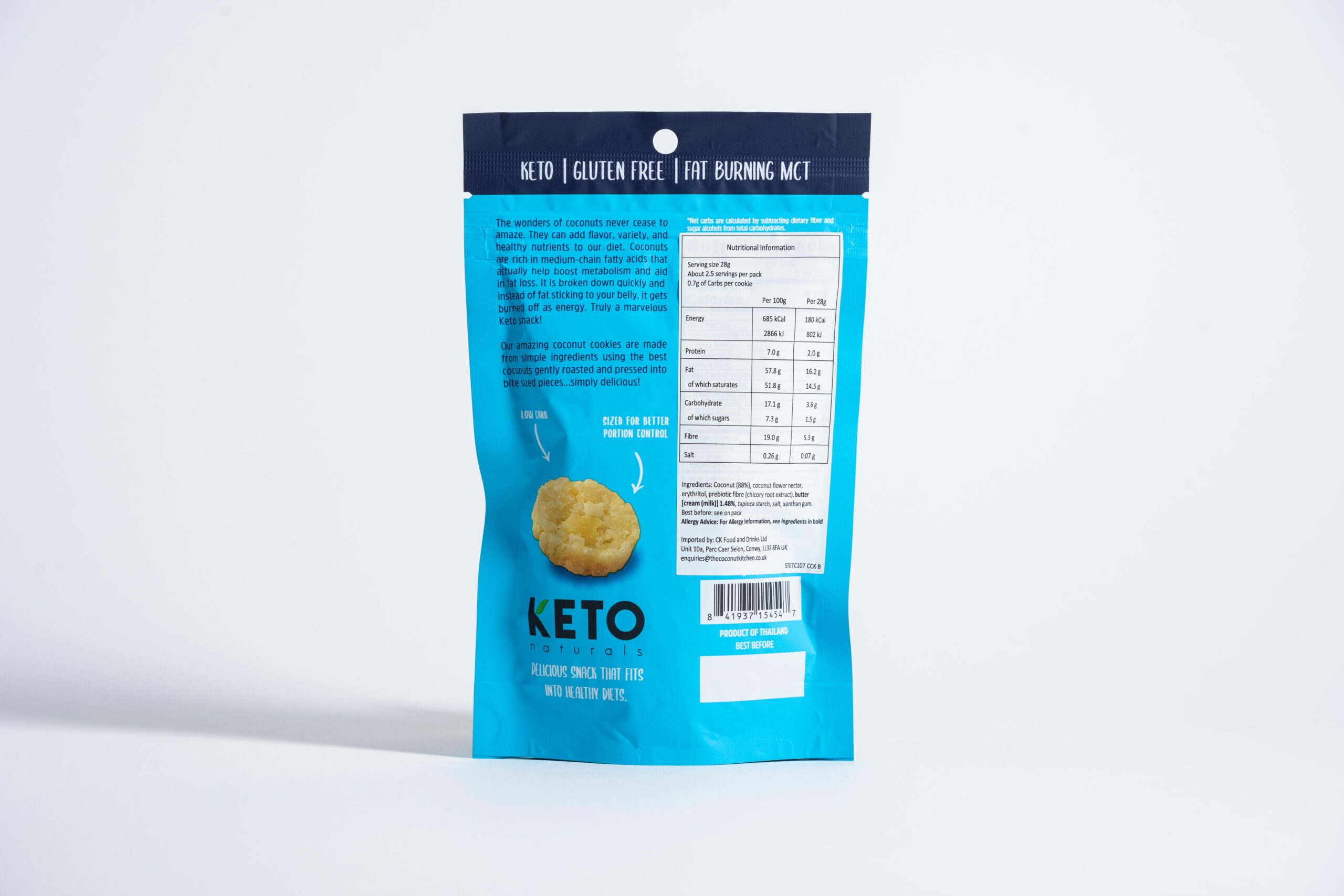 Keto Cookies Buttery Coconut