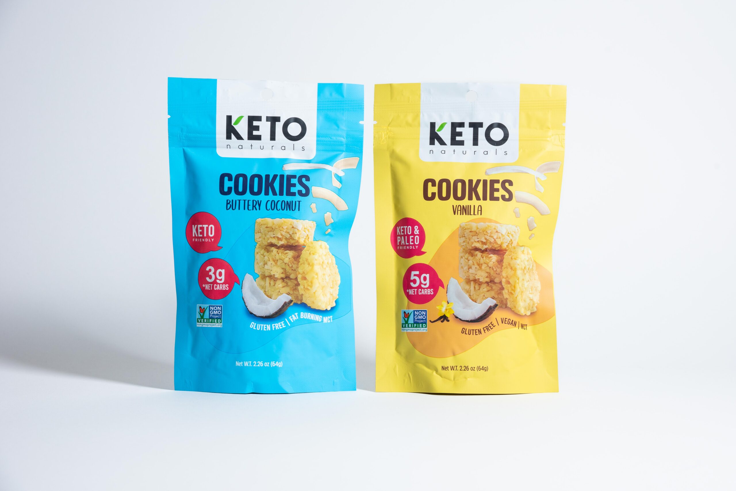 Keto Cookies Buttery Coconut Vanilla